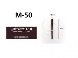 日本ラミナリア桿 Mサイズ 長さ50㎜直径3.5㎜　(12本/箱)